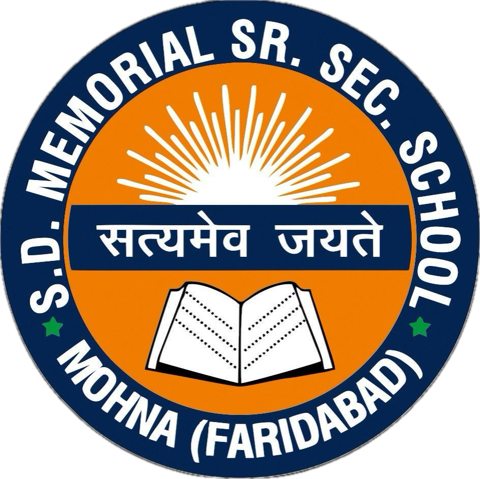 S D Memorial Sr. Sec. School Logo